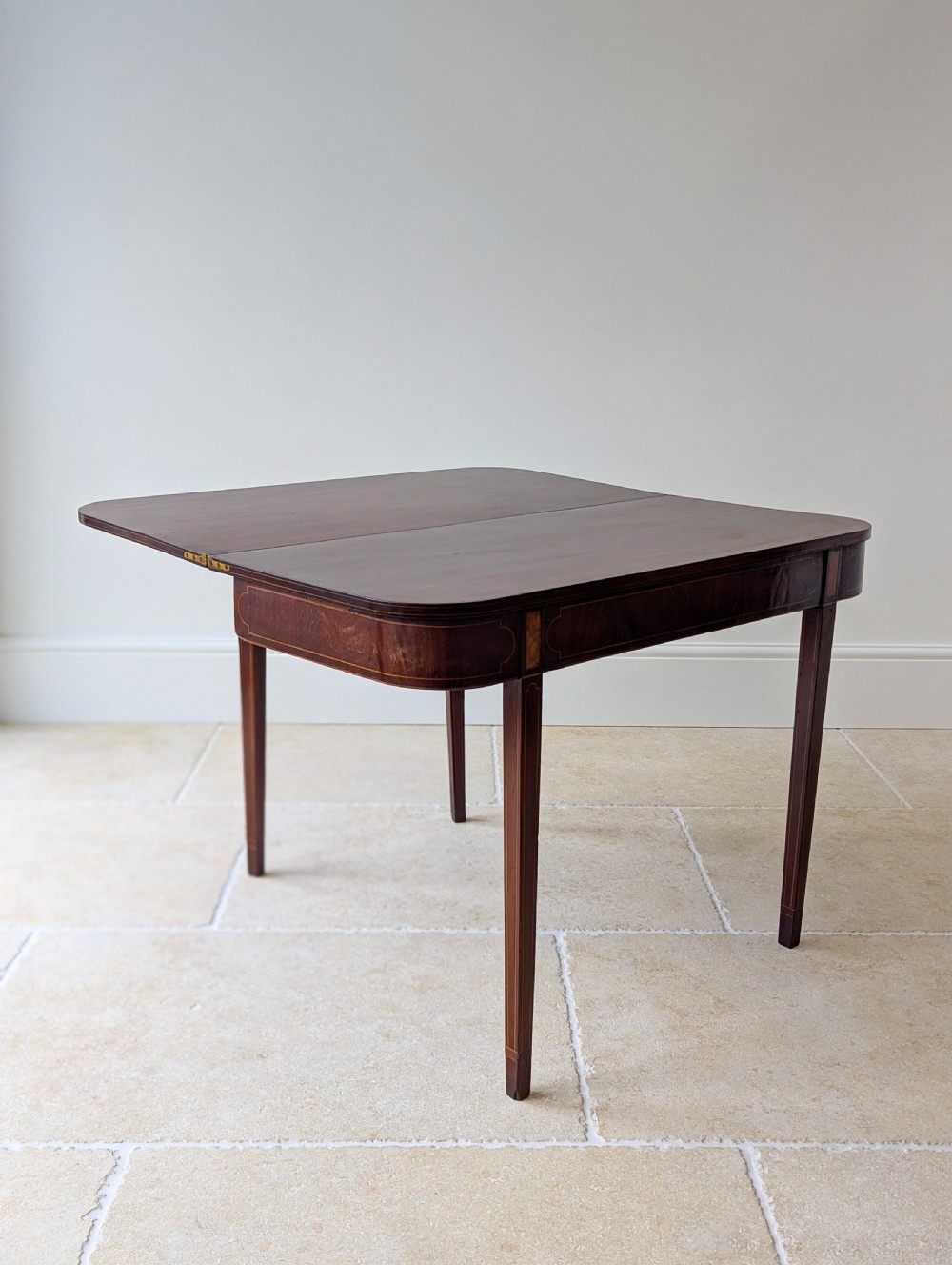 Antique George III Mahogany Tea Table c.1790 View X