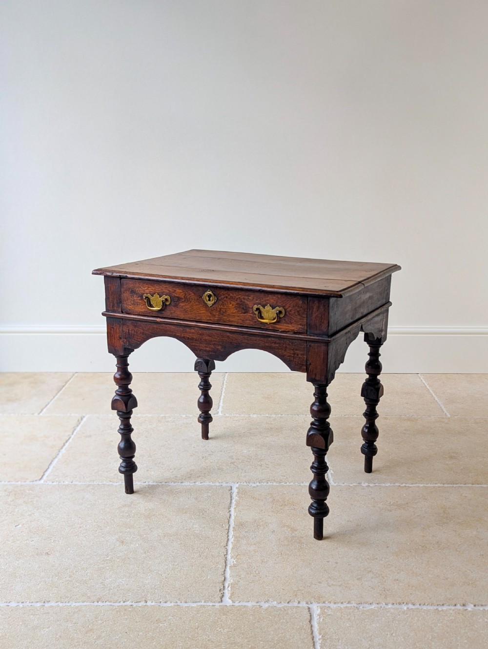 Antique Early 18th Century Oak Lowboy c.1710