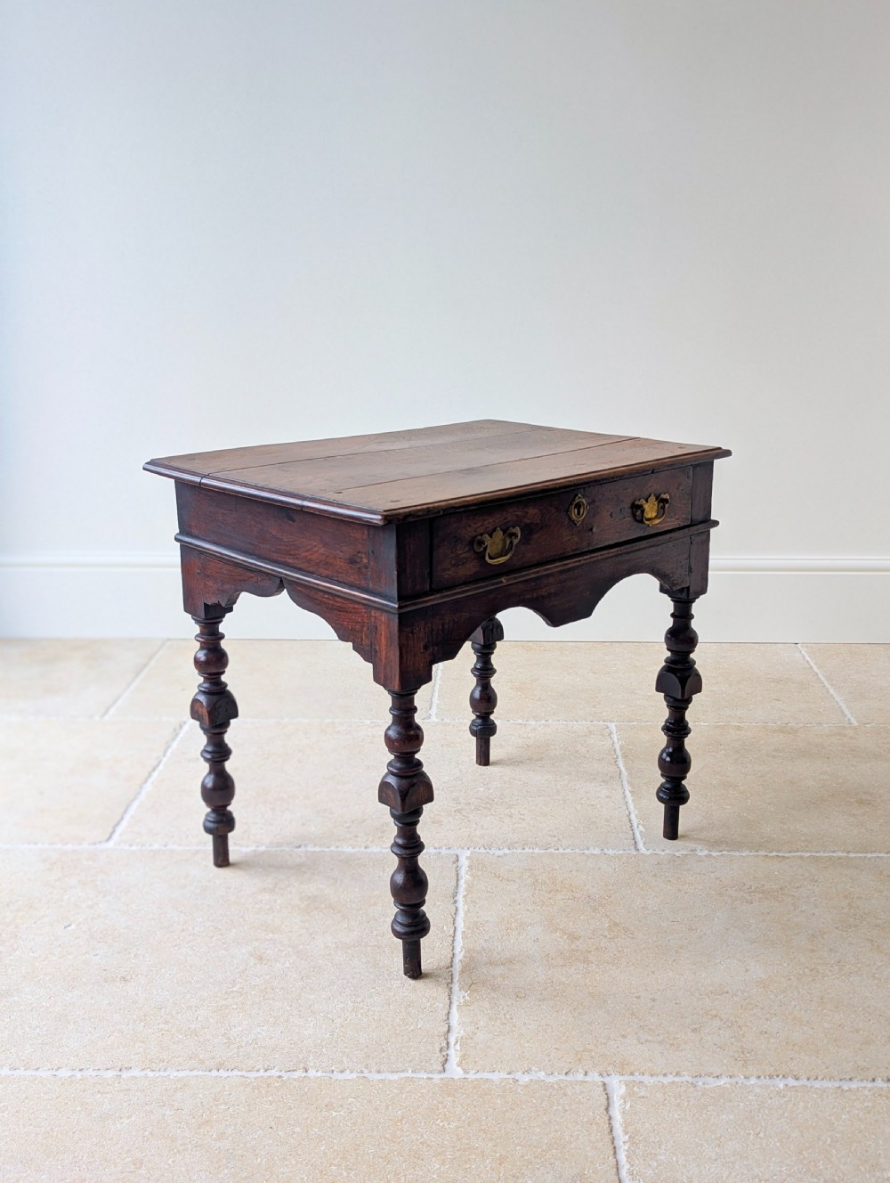 Antique Early 18th Century Oak Lowboy c.1710 View VI