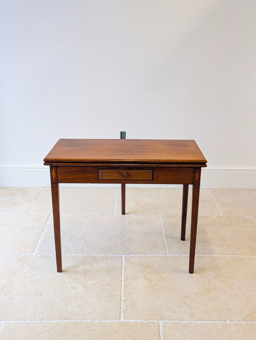 Antique Late Georgian Mahogany Tea Table c.1800 View XIX