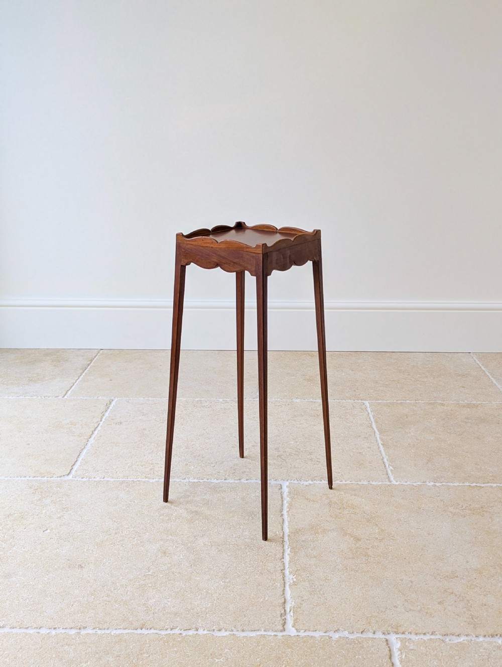 Antique Edwardian Mahogany Urn Stand with Slide c.1905 View XV