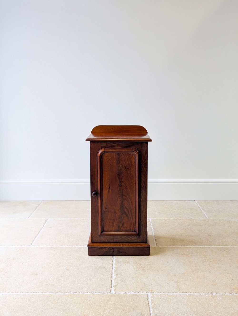 Antique Victorian Mahogany Bedside Cabinet c.1880 View II