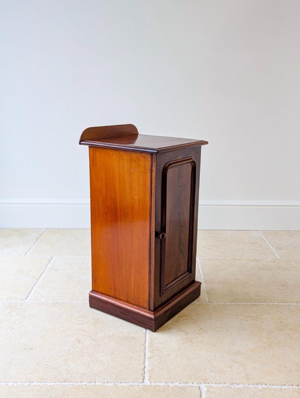 Antique Victorian Mahogany Bedside Cabinet c.1880 View V