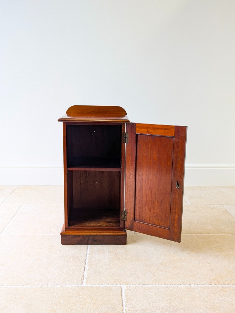 Antique Victorian Mahogany Bedside Cabinet c.1880 View IX