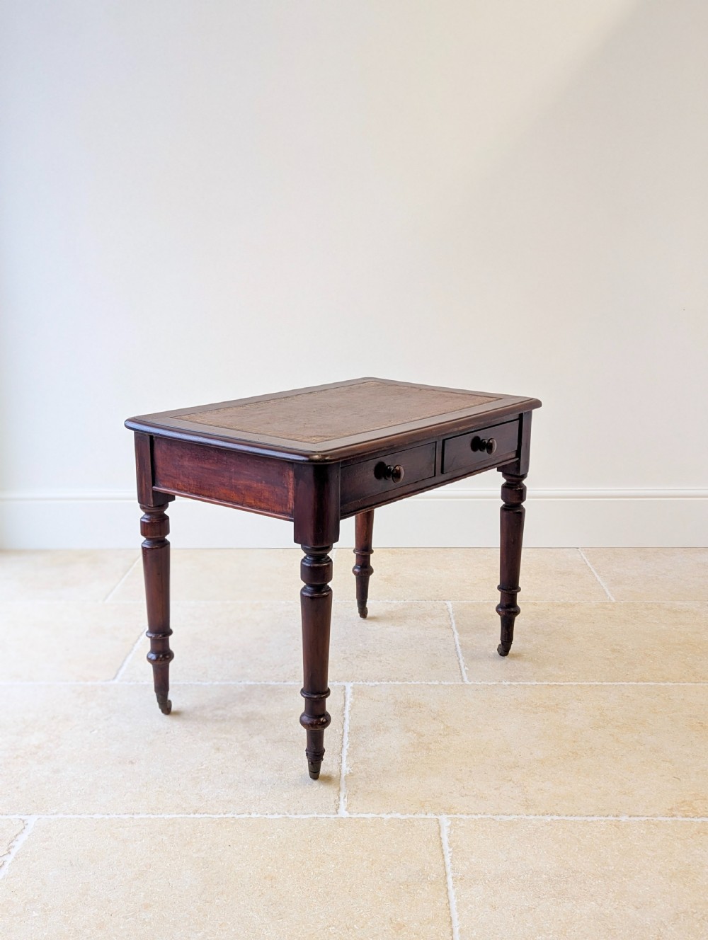 Antique Victorian Mahogany Writing Table c.1870 View X