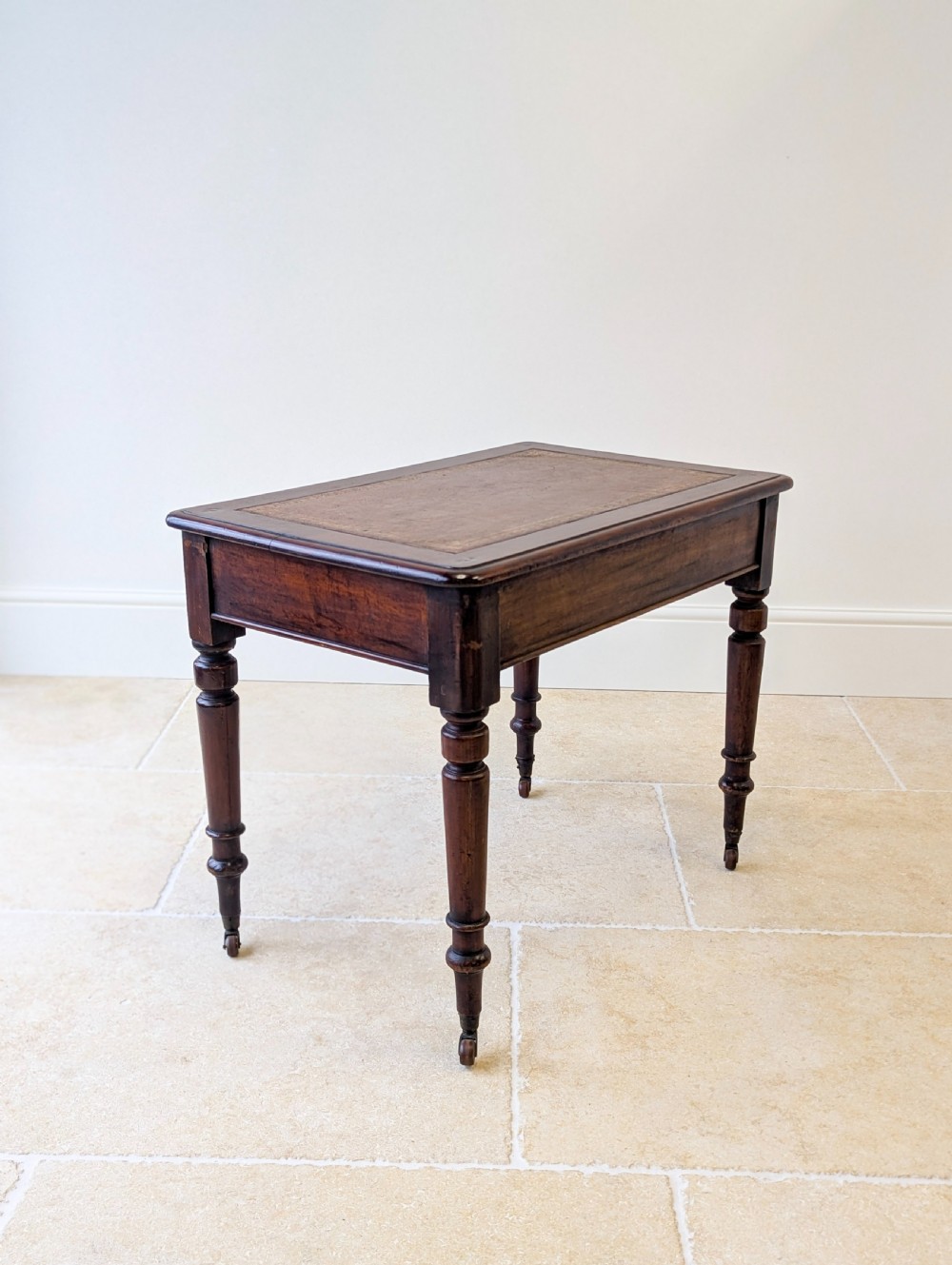 Antique Victorian Mahogany Writing Table c.1870 View XVI