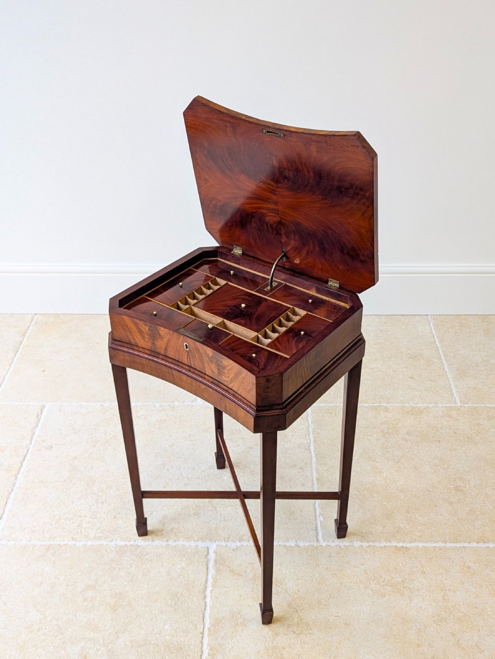 Antique Victorian Mahogany Work Table c.1880