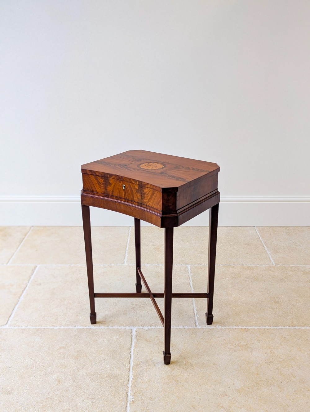 Antique Victorian Mahogany Work Table c.1880 View V