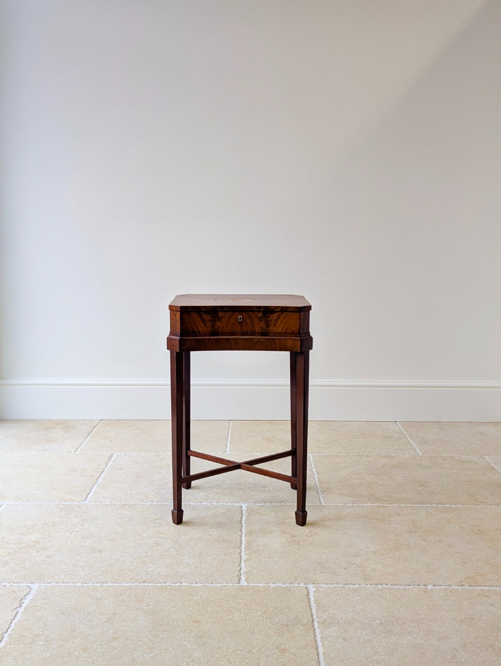 Antique Victorian Mahogany Work Table c.1880 View XIV
