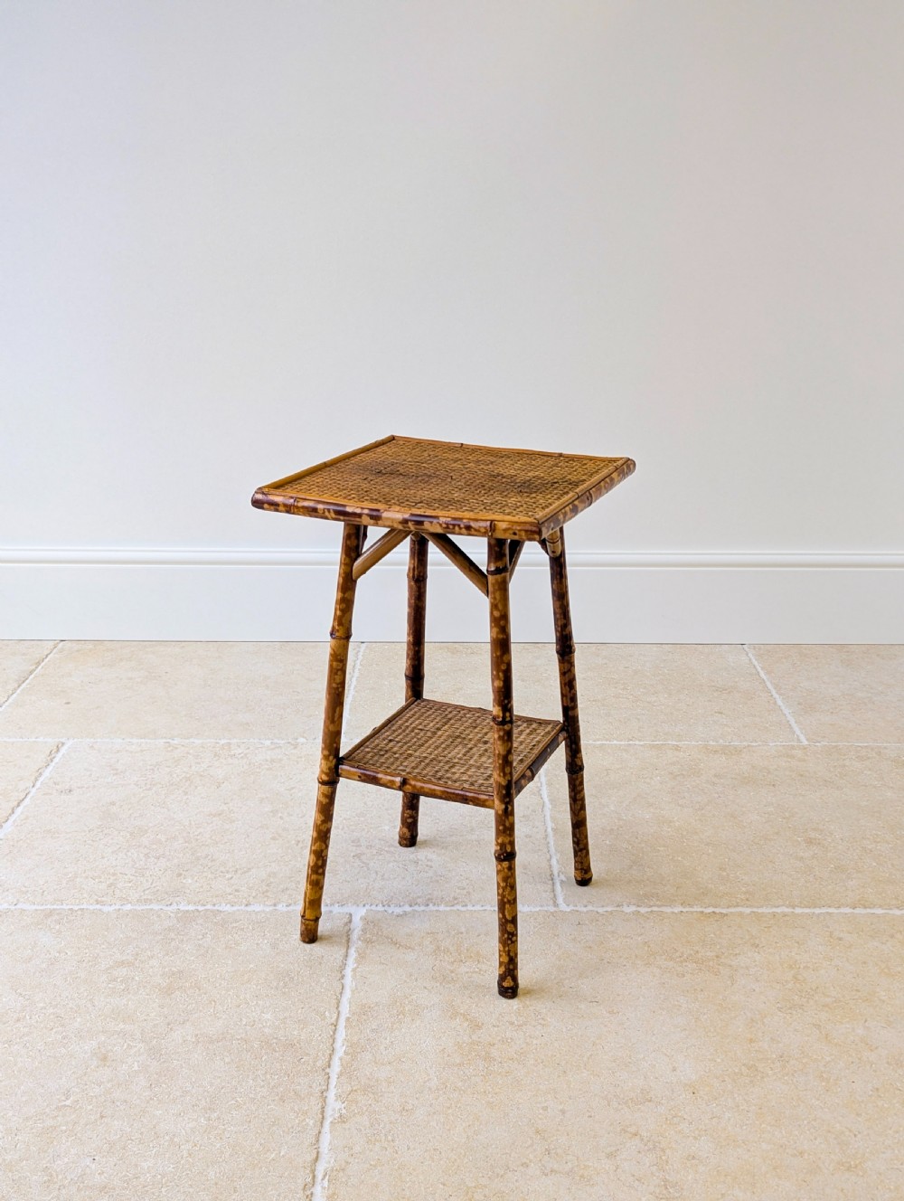 Antique Victorian Bamboo Occasional Table c.1890 View XVI