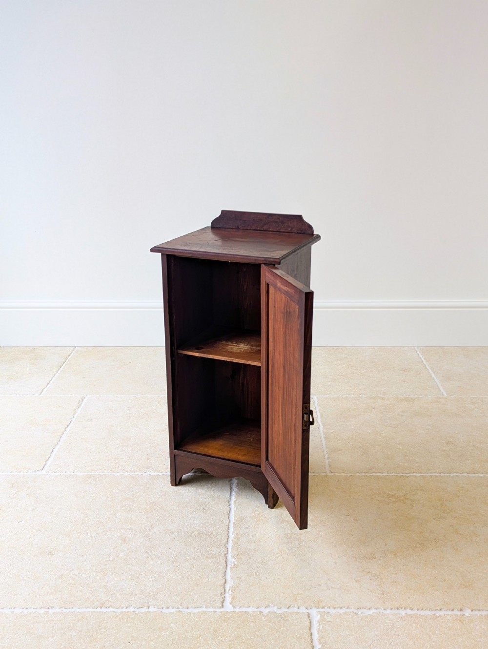 Antique Late Victorian Mahogany Bedside Cupboard c.1890 View VIII