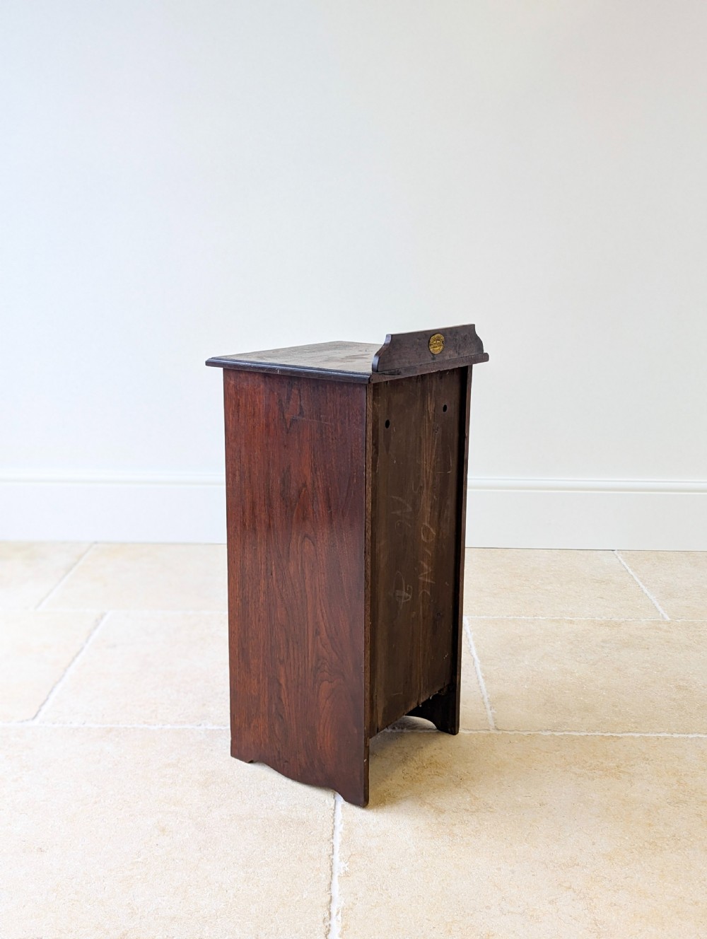 Antique Late Victorian Mahogany Bedside Cupboard c.1890 View IX