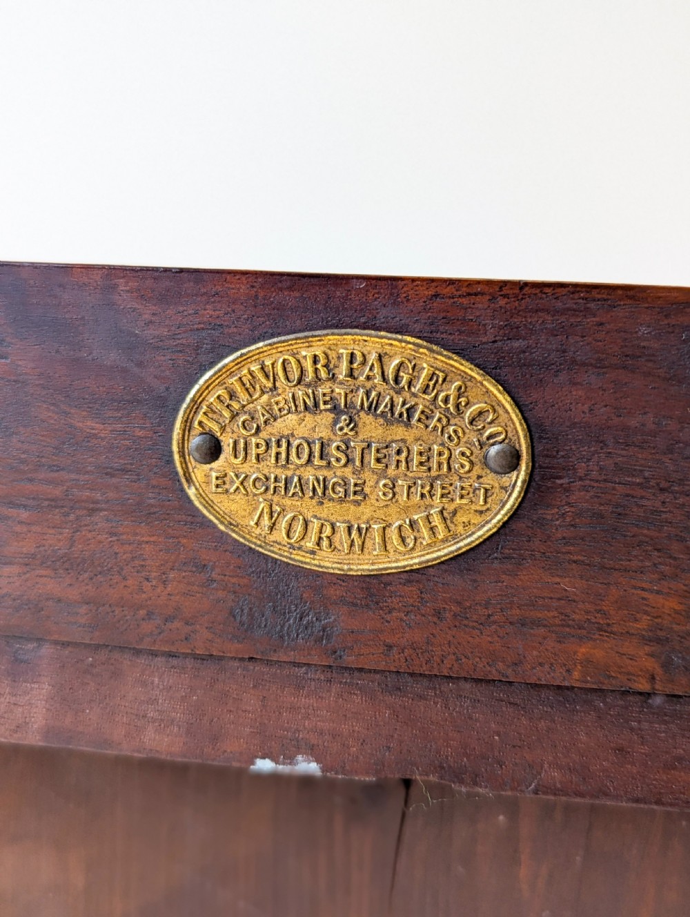 Antique Late Victorian Mahogany Bedside Cupboard c.1890 View X