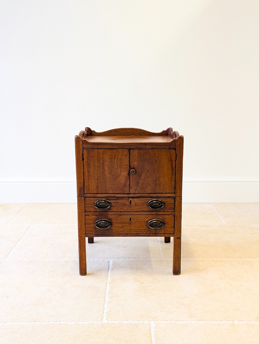 Antique George III Mahogany Bedside Commode c.1800 View III