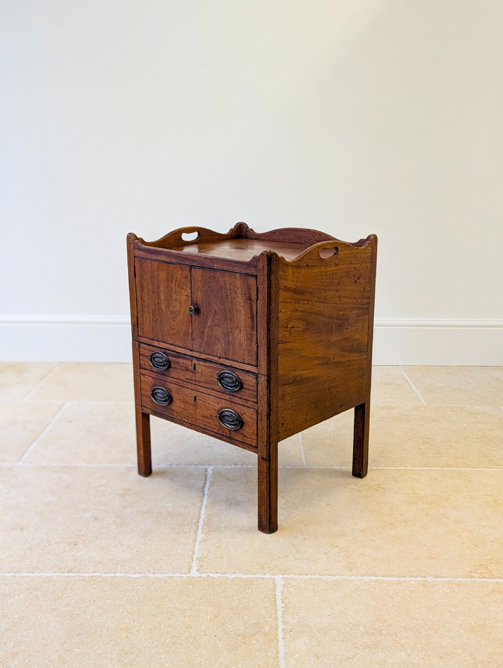 Antique George III Mahogany Bedside Commode c.1800 View X