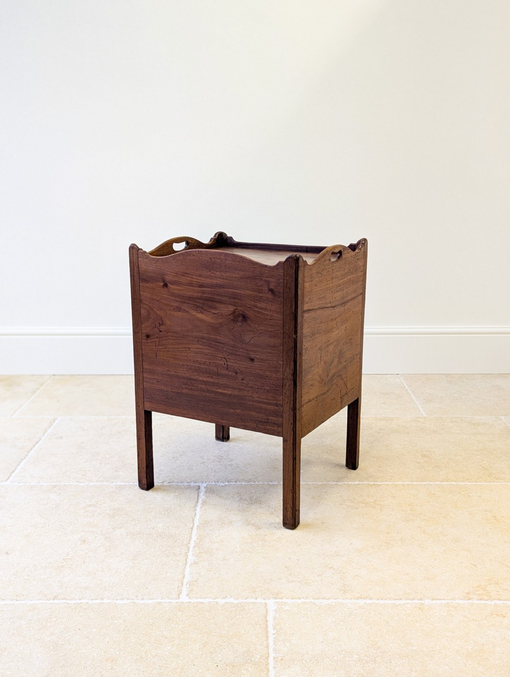 Antique George III Mahogany Bedside Commode c.1800 View XVII