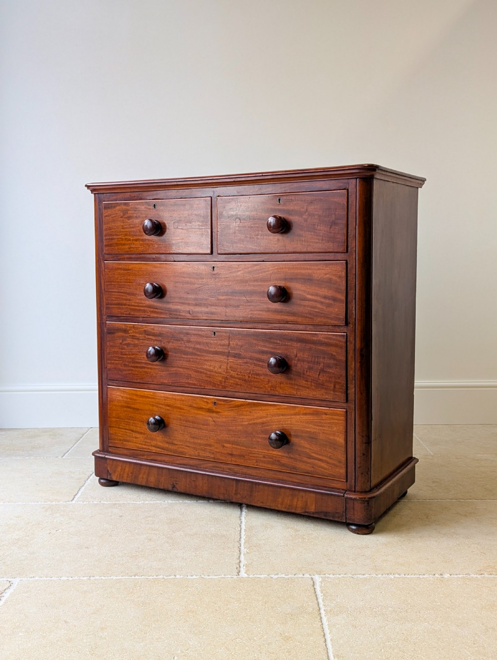 Antique Victorian Mahogany Chest of Drawers c.1870 View VIII