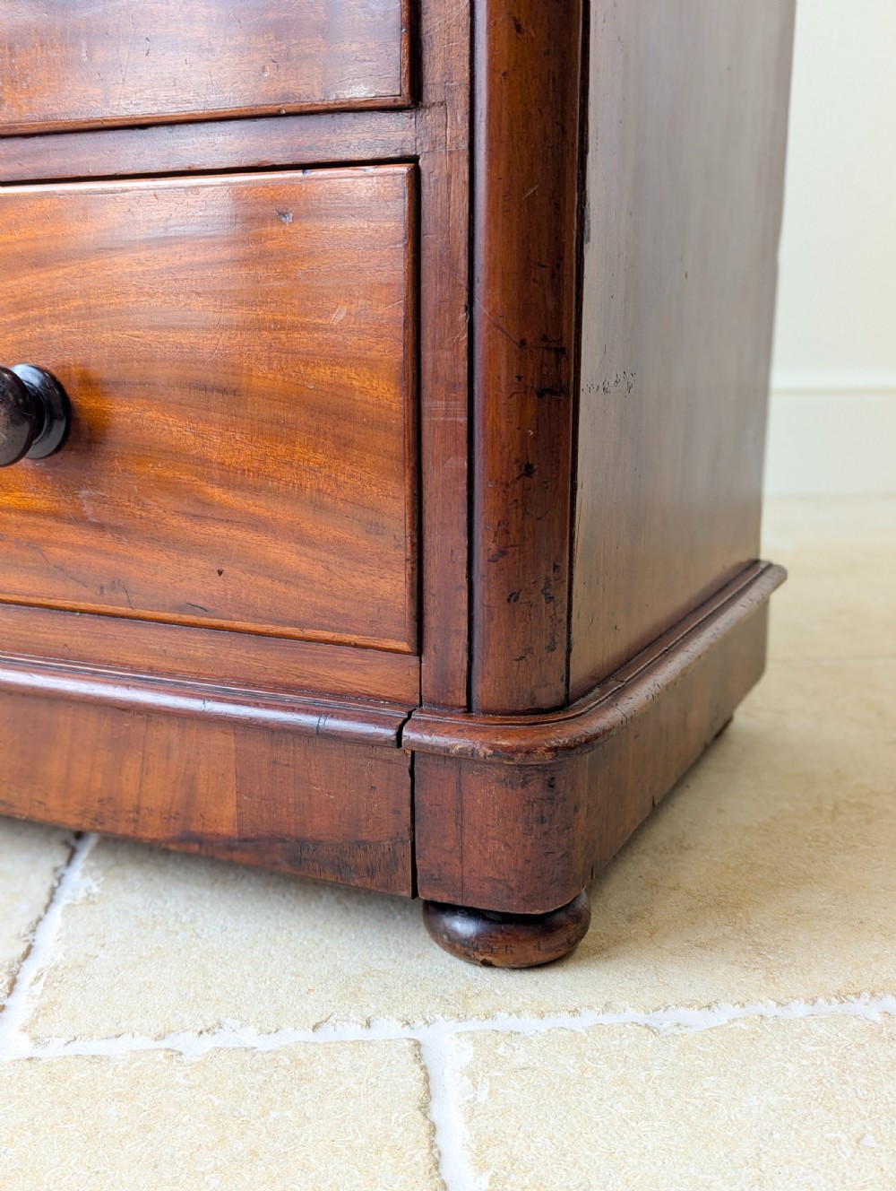 Antique Victorian Mahogany Chest of Drawers c.1870 View IX