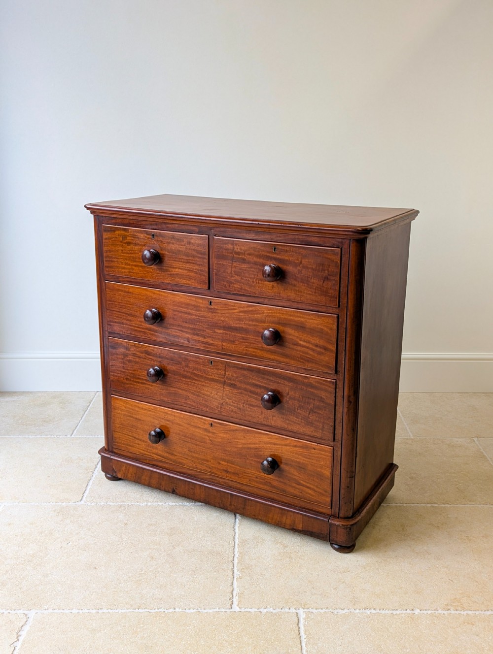 Antique Victorian Mahogany Chest of Drawers c.1870 View XIV