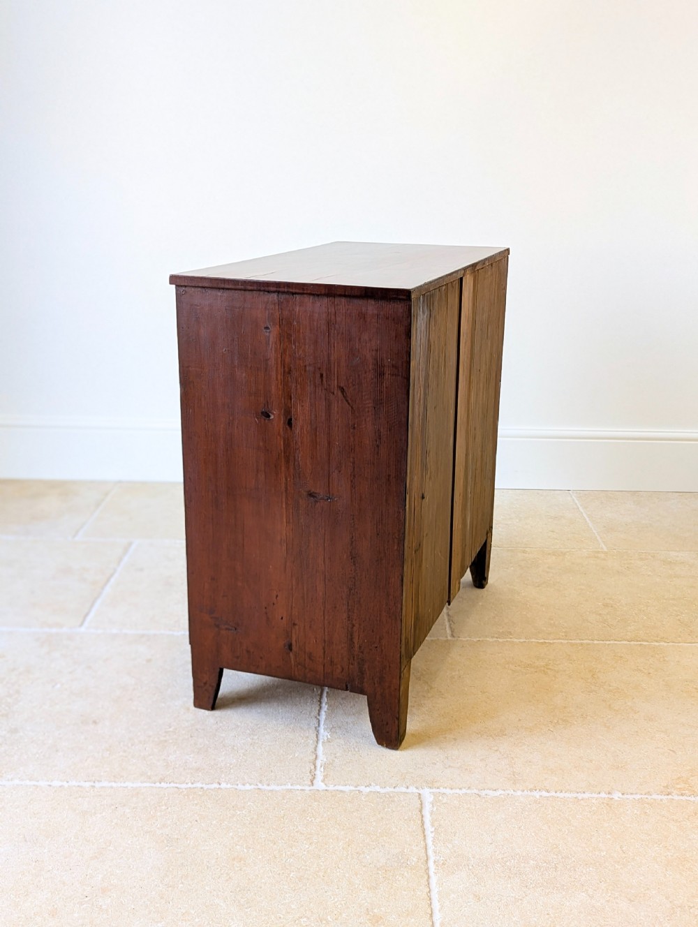 Antique Victorian Mahogany Small Chest of Drawers c.1870 View XII