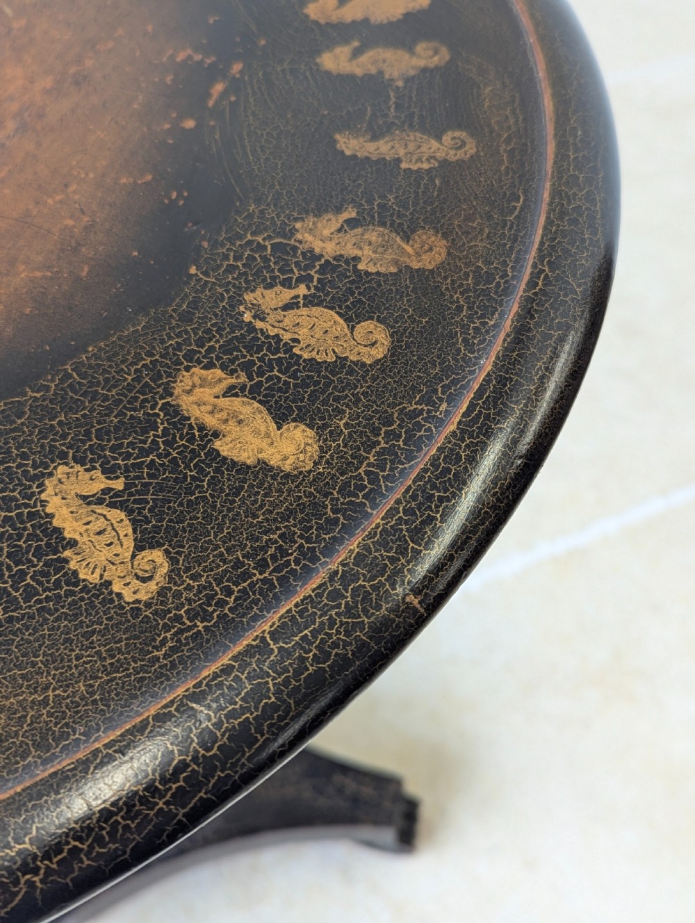 Antique Victorian Aesthetic Movement Wine Table c.1880 View VI