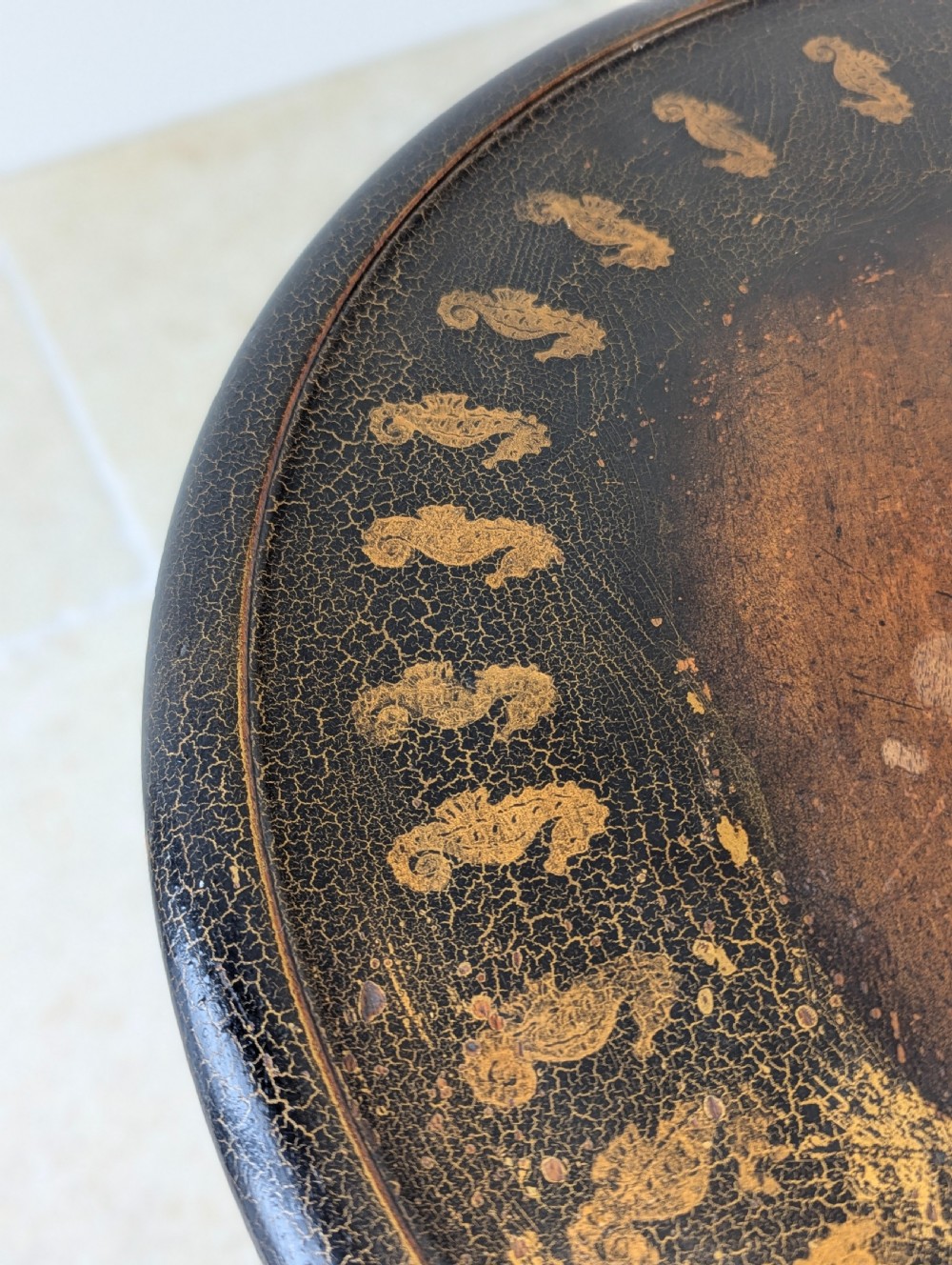 Antique Victorian Aesthetic Movement Wine Table c.1880 View XVI