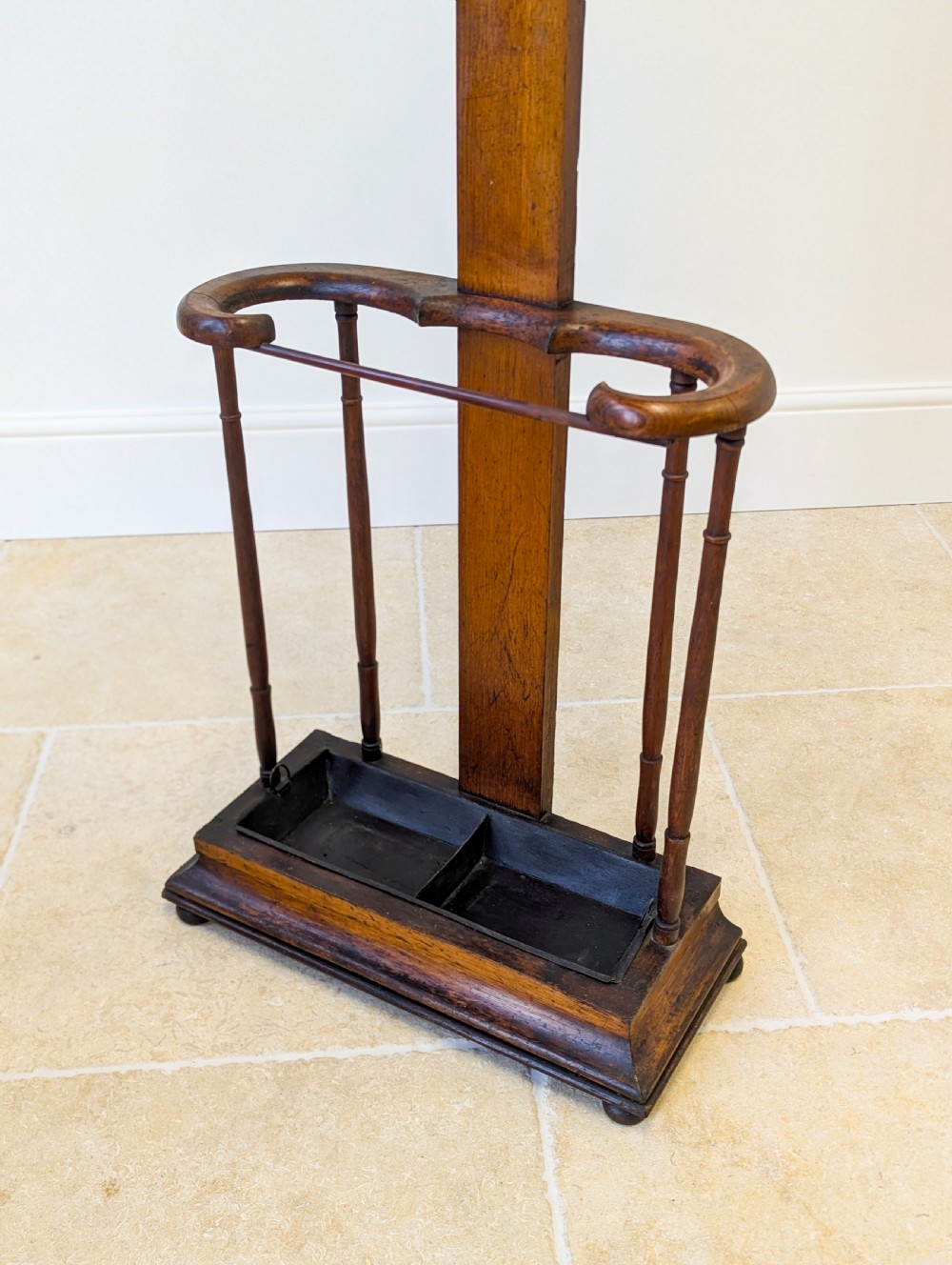 Antique Victorian Oak Hall Stand c.1890 View III
