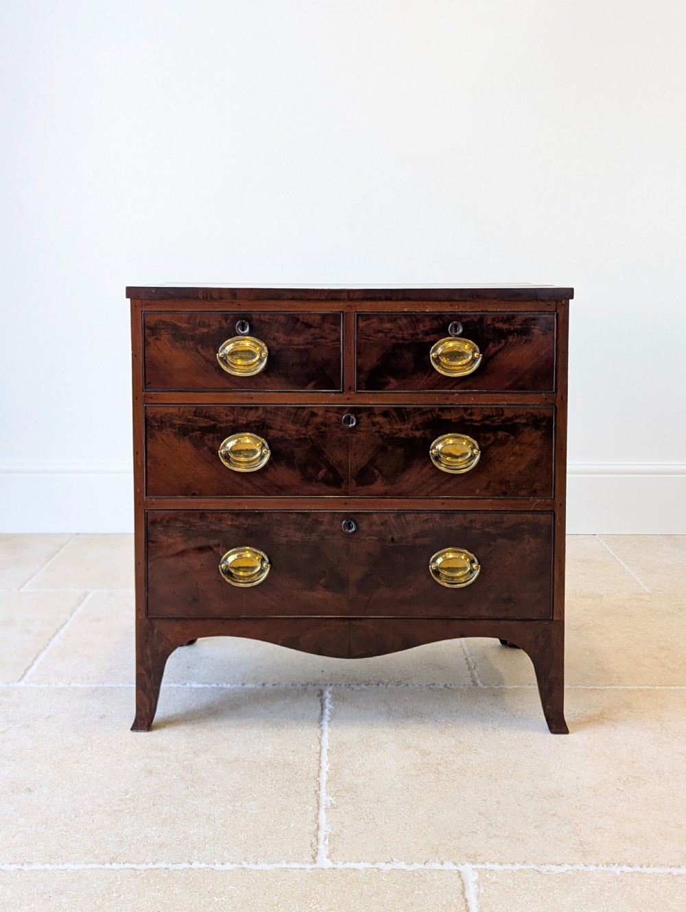 Antique Georgian Mahogany Chest of Drawers c.1800 View II