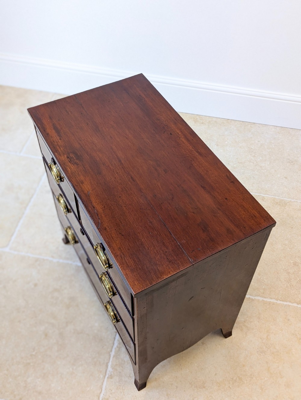 Antique Georgian Mahogany Chest of Drawers c.1800 View VIII