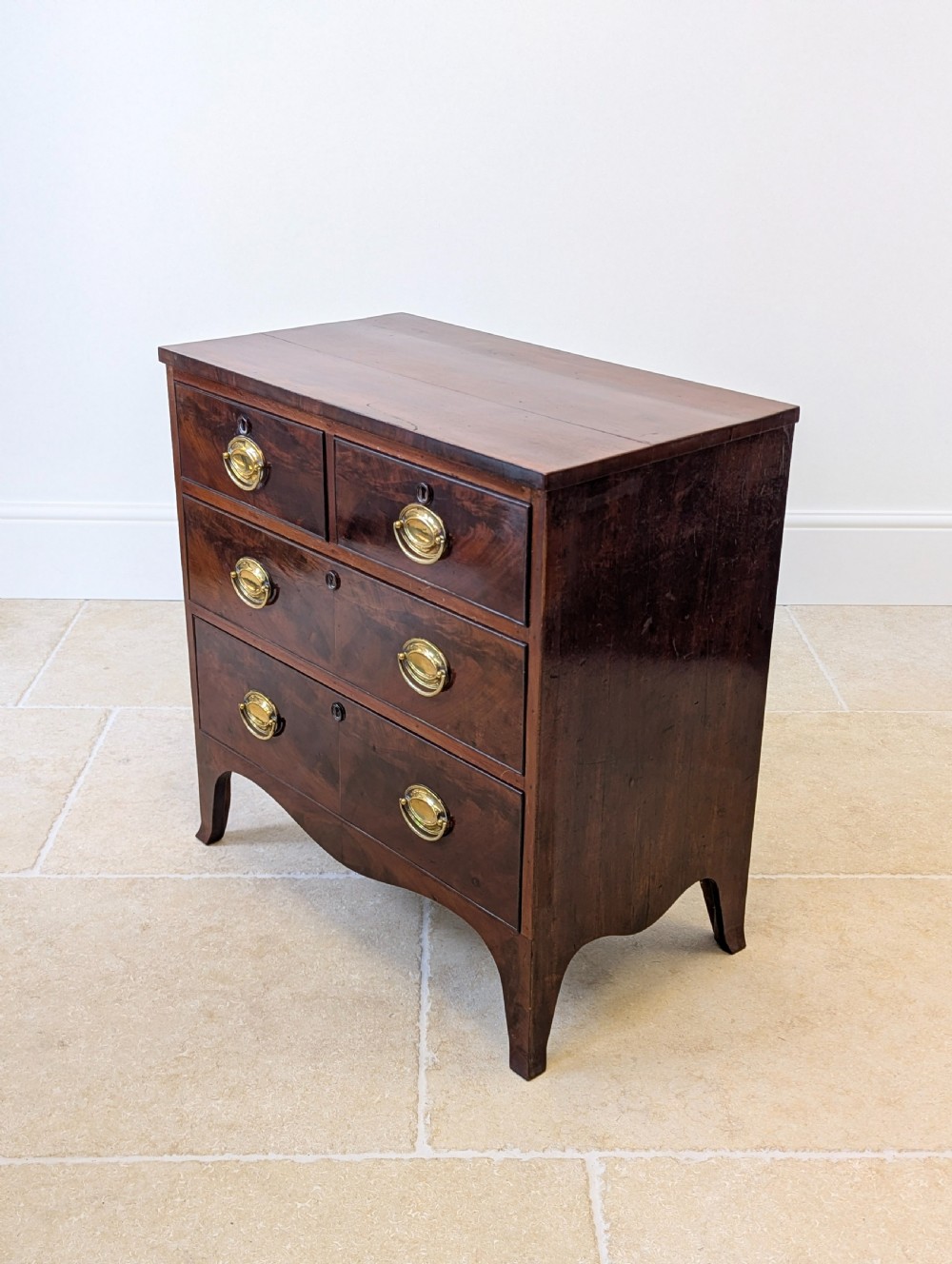 Antique Georgian Mahogany Chest of Drawers c.1800 View IX