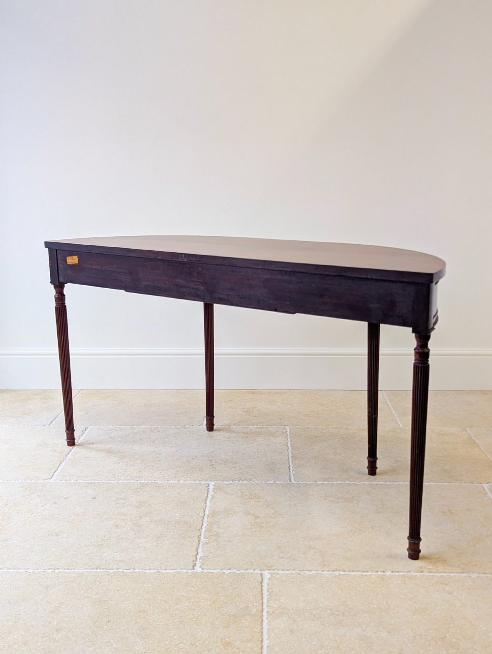 Antique Edwardian Mahogany Regency Style Console Table c.1905 View XVIII