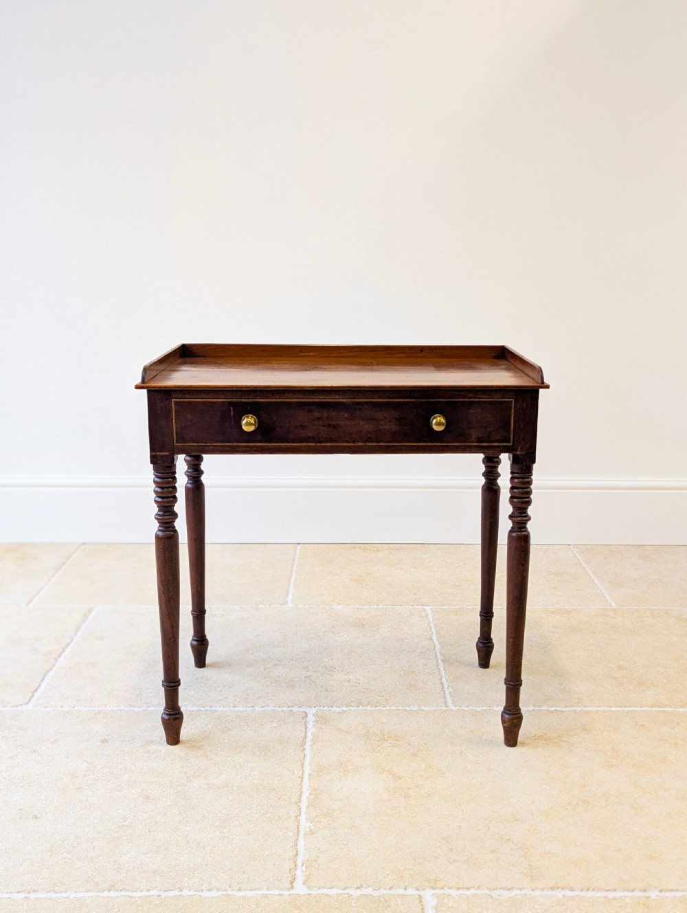 Antique Early Victorian Mahogany Writing Table c.1850 View II