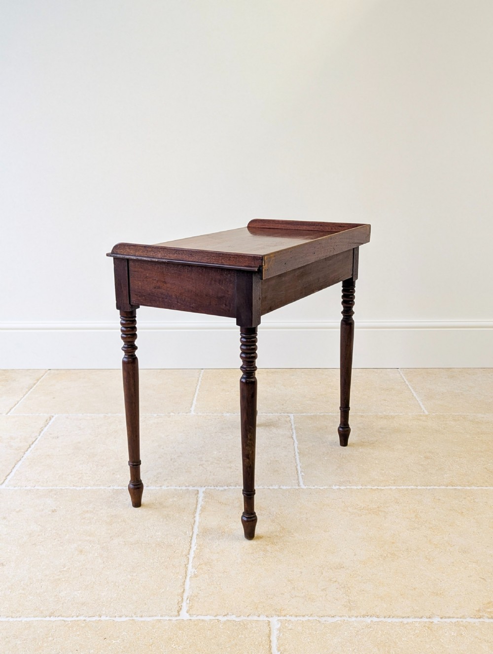 Antique Early Victorian Mahogany Writing Table c.1850 View XVII