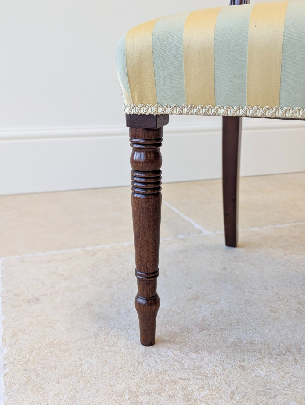 Set of Six Antique Regency Mahogany Dining Chairs c.1820 View XVIII
