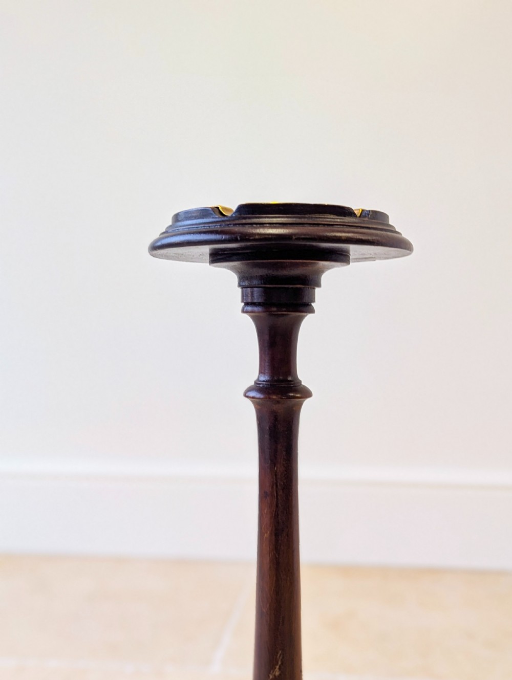 Antique Edwardian Mahogany Pedestal Smoking Stand c.1910 View V