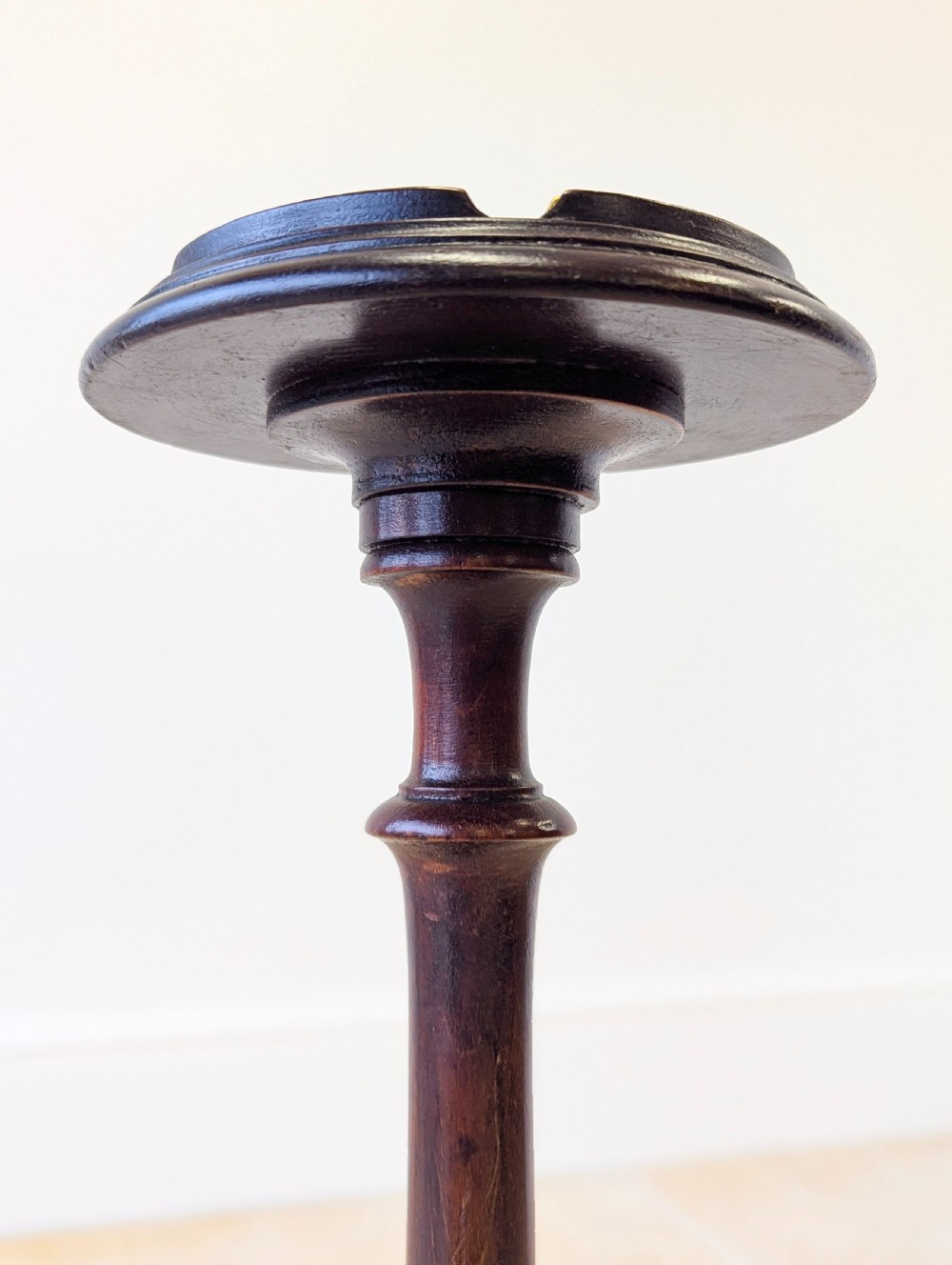 Antique Edwardian Mahogany Pedestal Smoking Stand c.1910 View IX