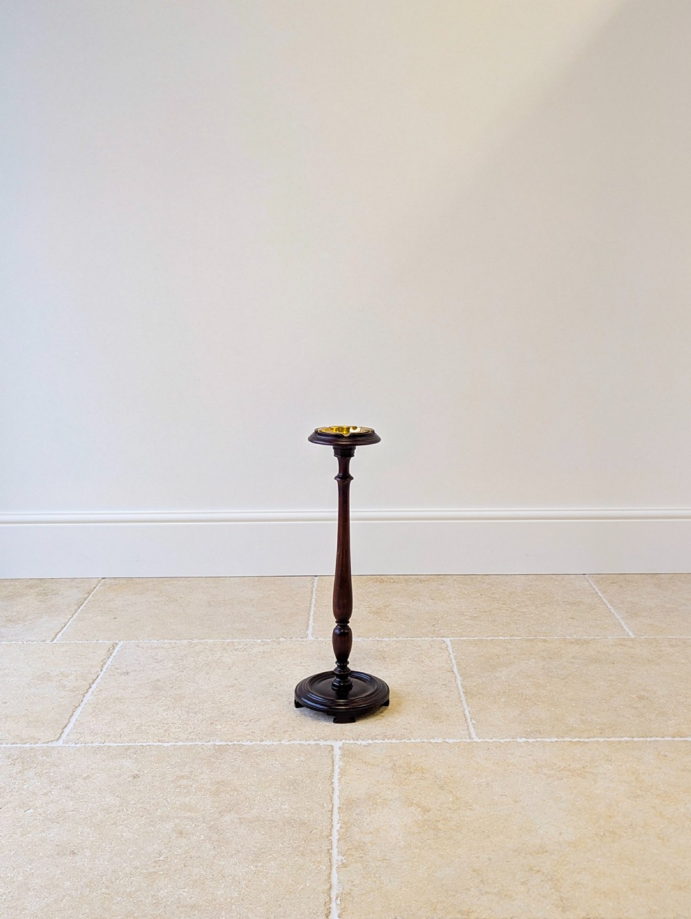 Antique Edwardian Mahogany Pedestal Smoking Stand c.1910 View X