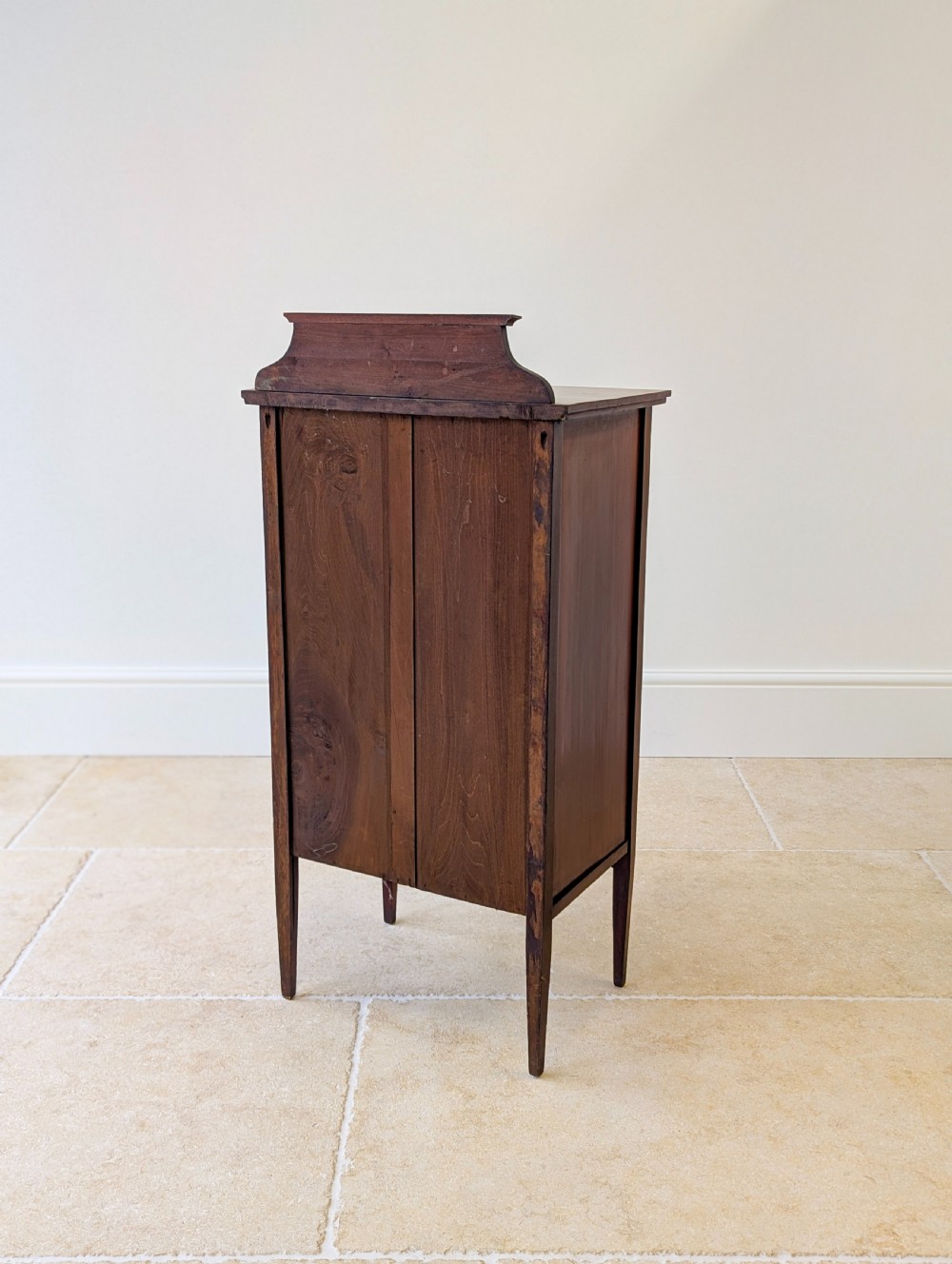 Antique Edwardian Inlaid Mahogany Glazed Display Cabinet c.1910 View XVI