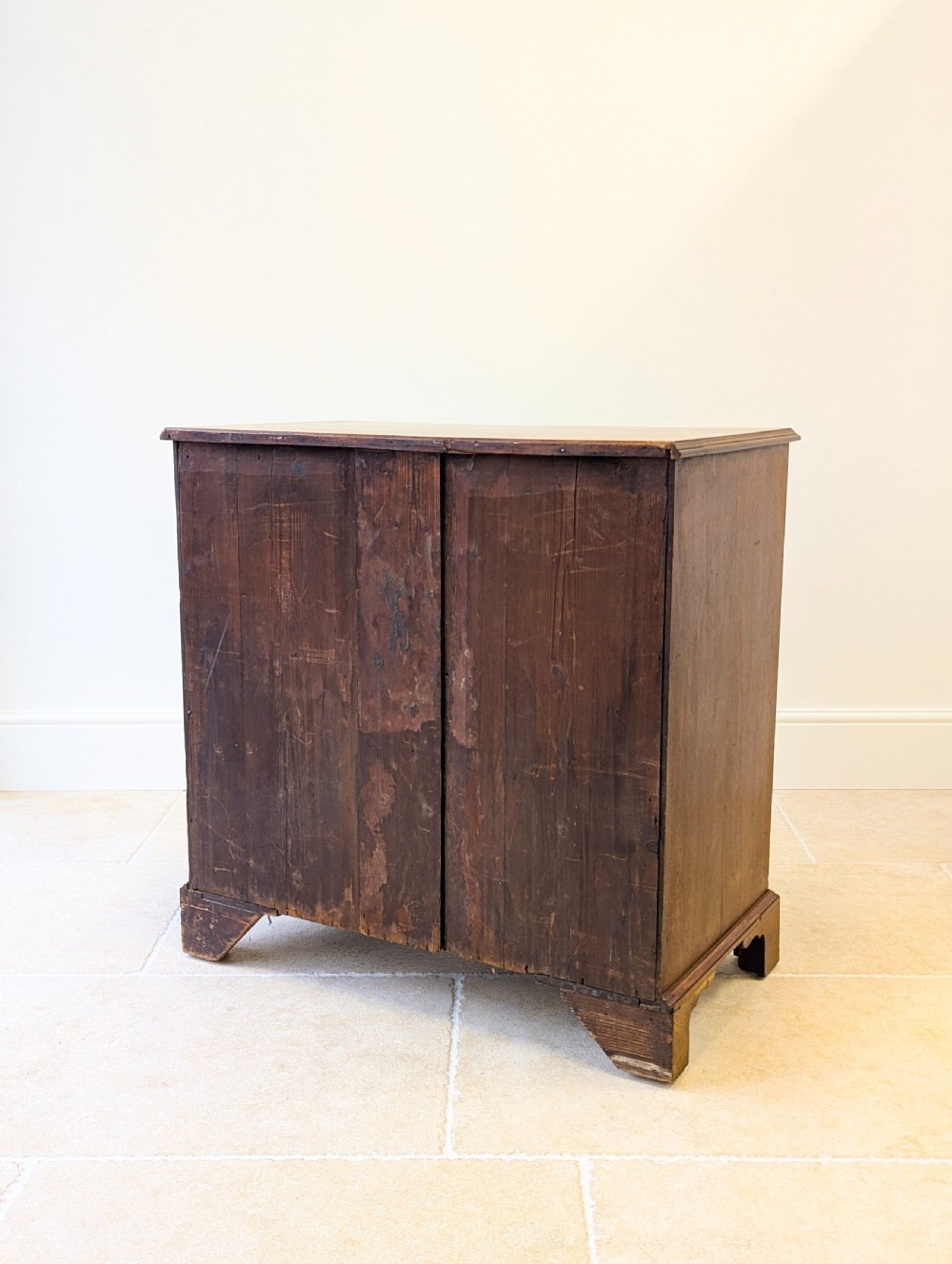 Antique Late Georgian Satin Birch Chest of Drawers c.1810 View XIX
