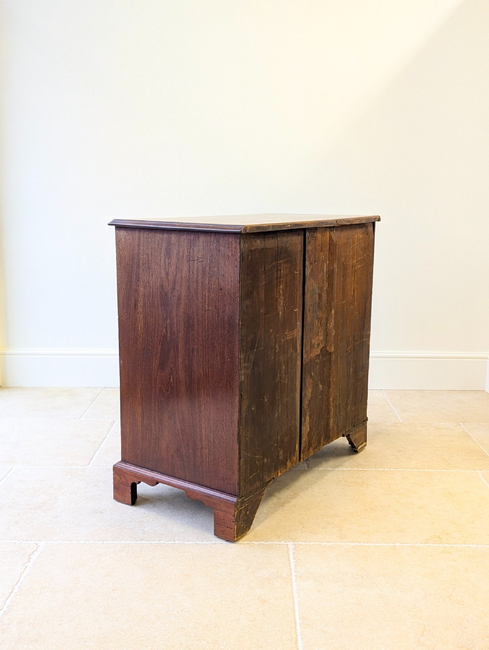 Antique Late Georgian Satin Birch Chest of Drawers c.1810 View XX