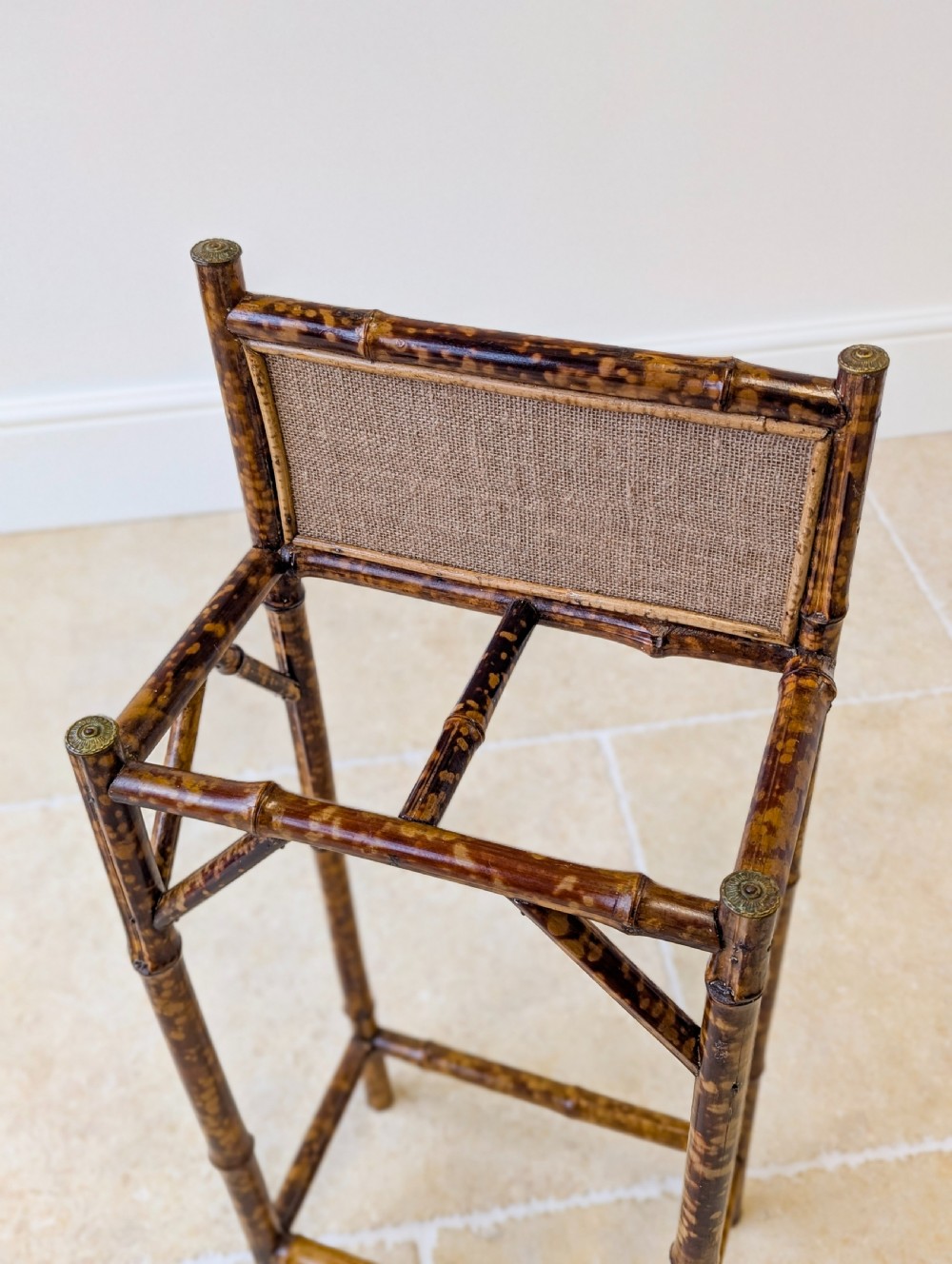 Antique Victorian Bamboo Stick Stand c.1880 View II