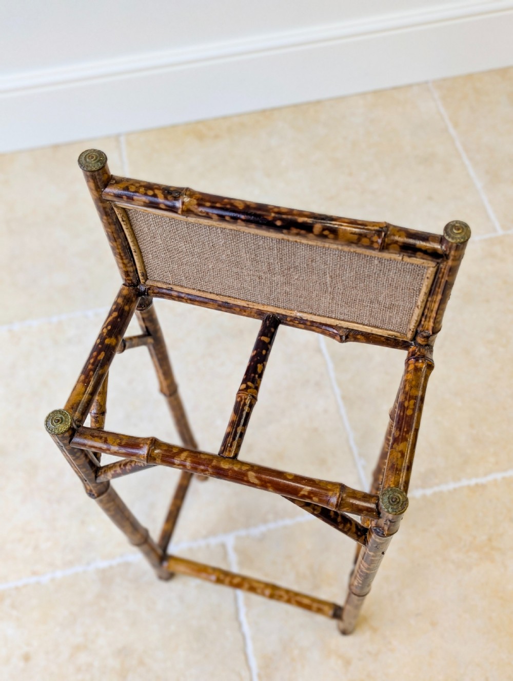 Antique Victorian Bamboo Stick Stand c.1880 View VI
