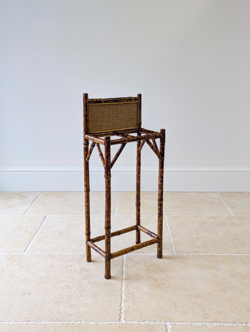 Antique Victorian Bamboo Stick Stand c.1880 View VII