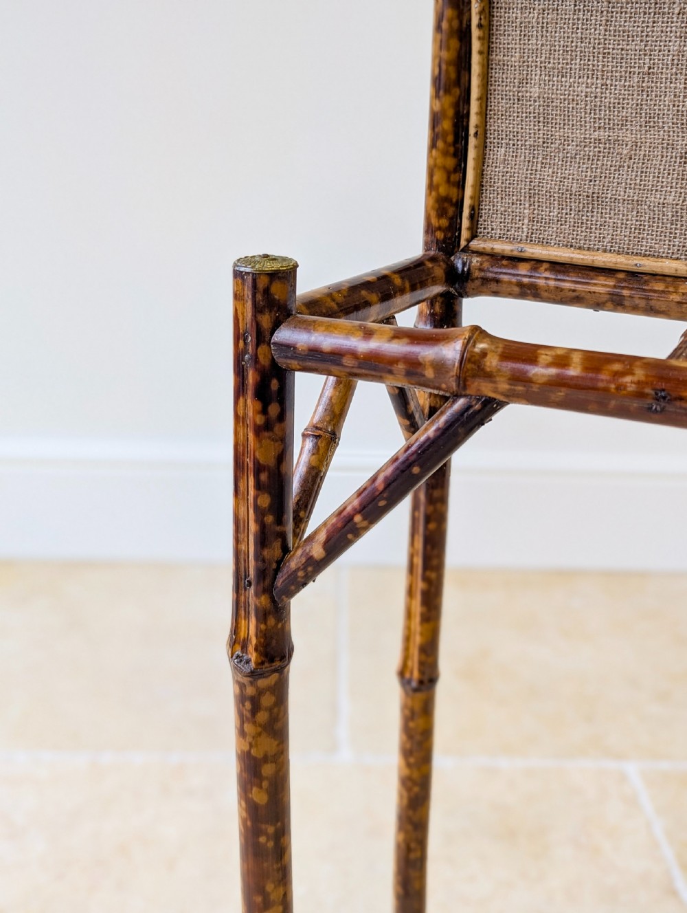 Antique Victorian Bamboo Stick Stand c.1880 View VIII