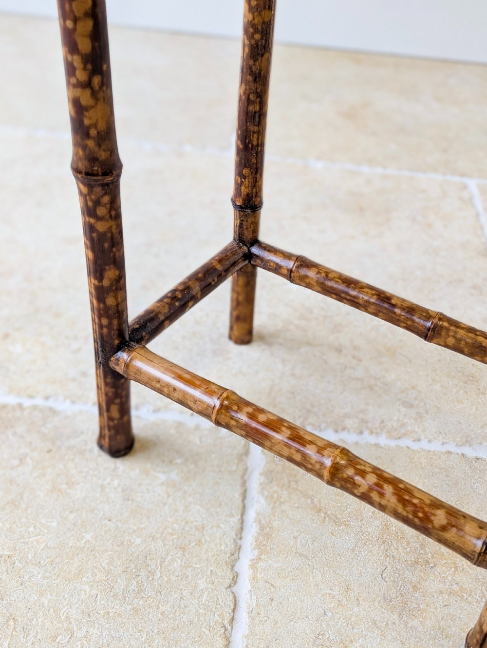Antique Victorian Bamboo Stick Stand c.1880 View XII