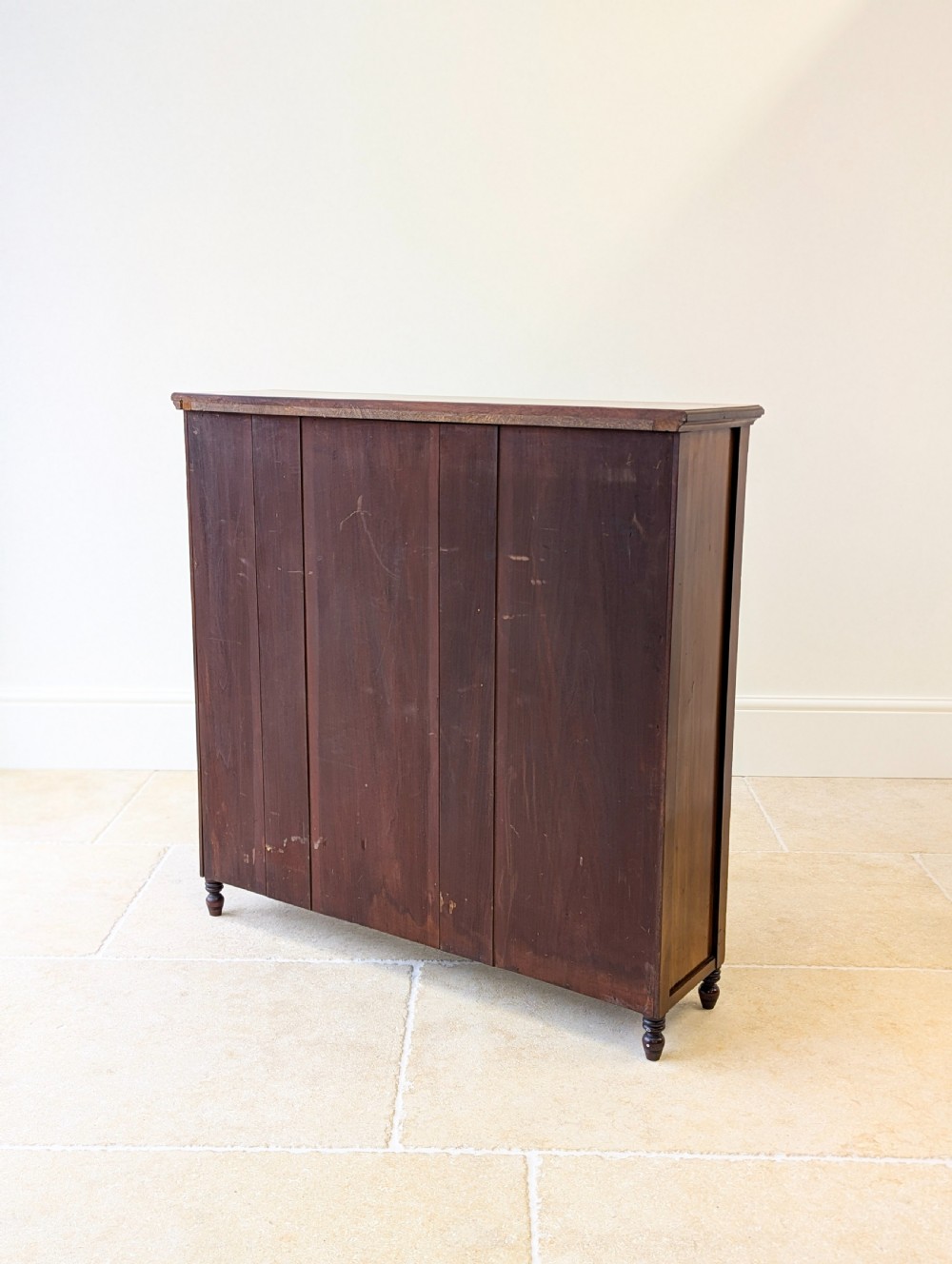Antique Late Victorian Mahogany Open Bookcase c.1890 View XVIII