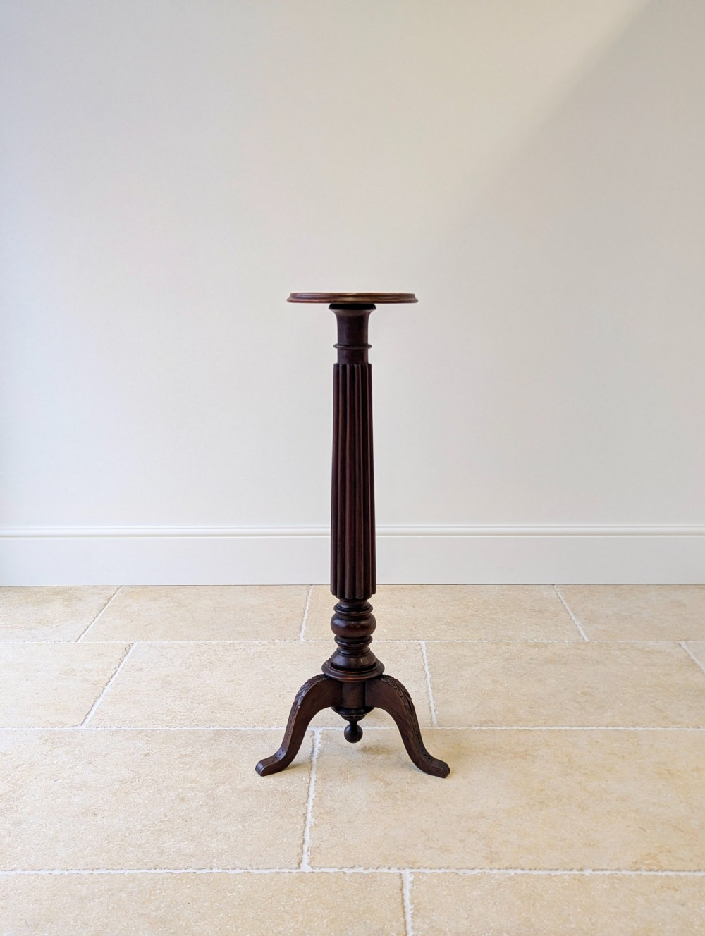 Antique William IV Mahogany Torchere c.1830