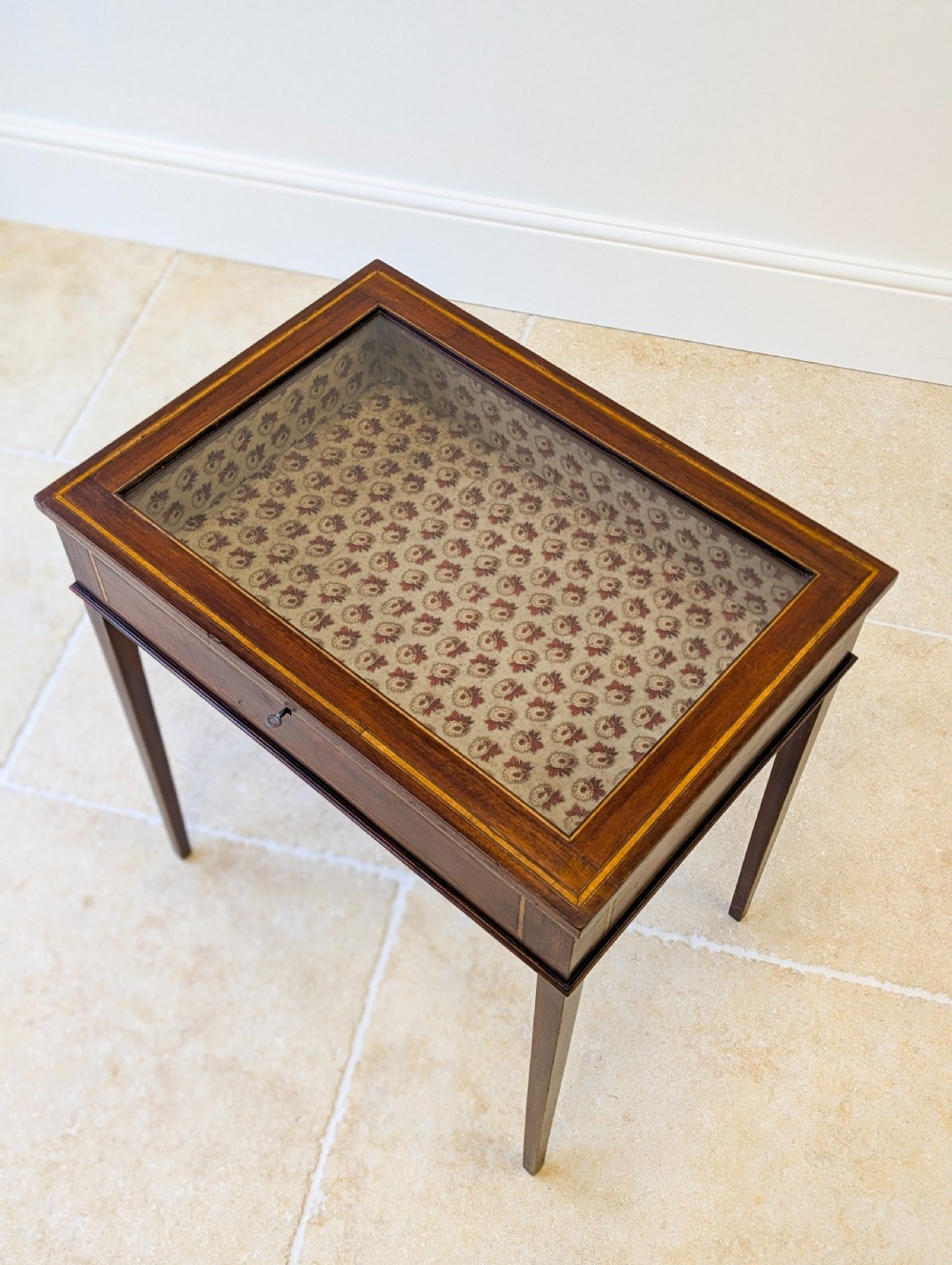Antique Edwardian Mahogany Bijouterie Table c.1910 View III