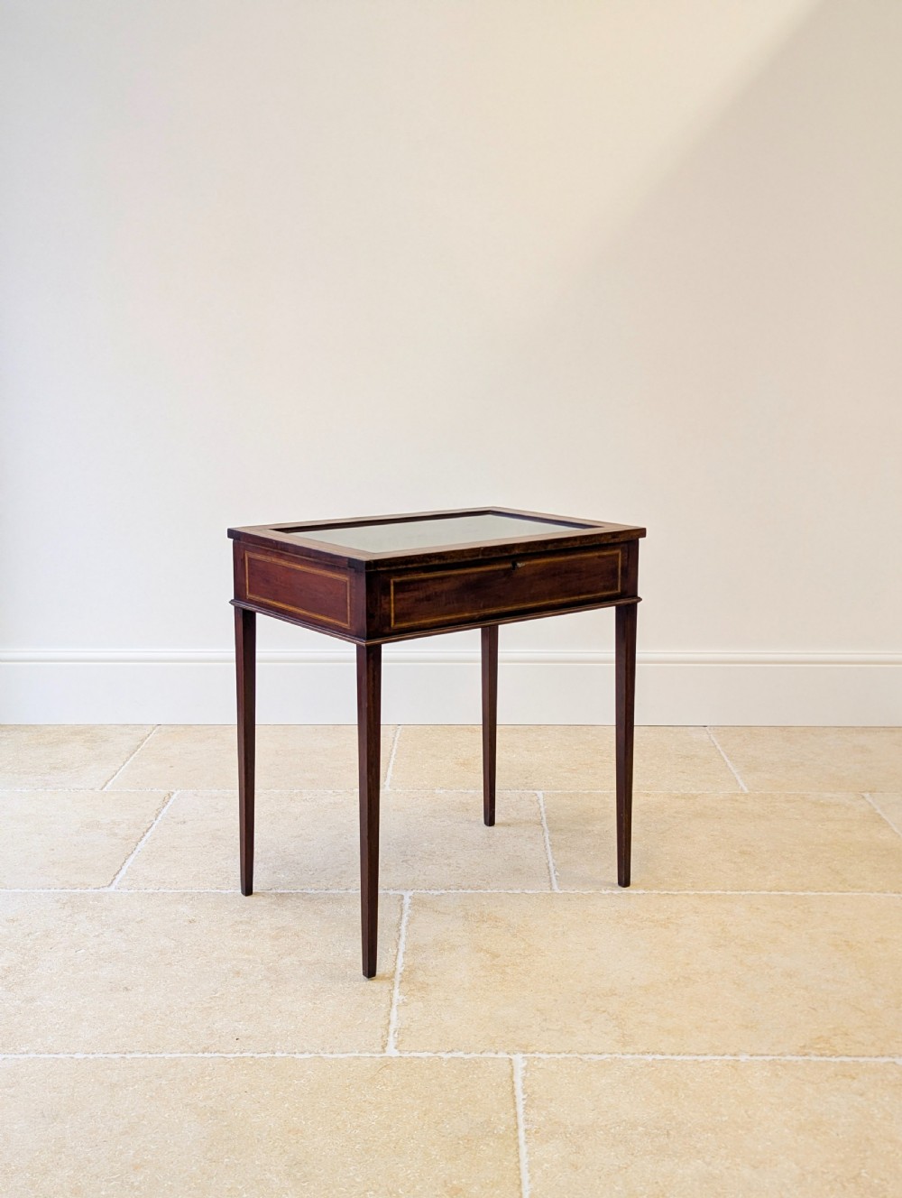 Antique Edwardian Mahogany Bijouterie Table c.1910 View VI