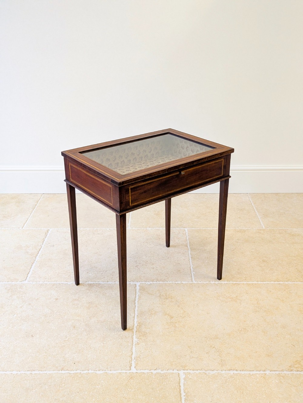 Antique Edwardian Mahogany Bijouterie Table c.1910 View VIII